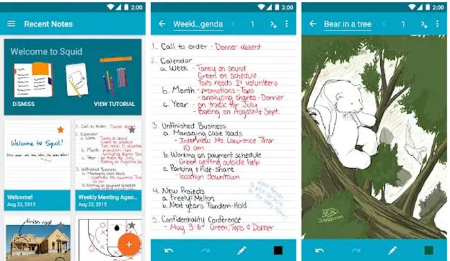 Best Android Apps for Writing on the Screen