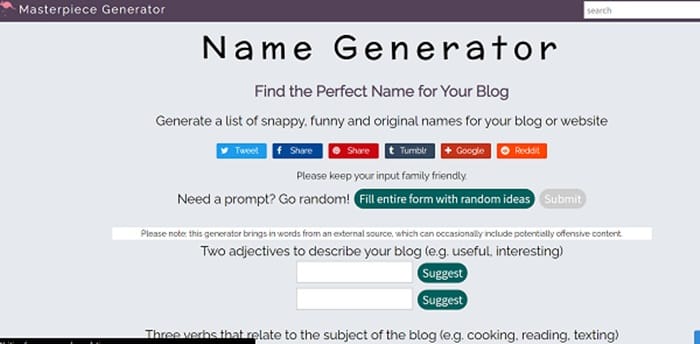 Daftar Situs Generator Nama Nickname Keren