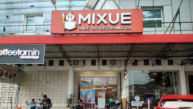 Berapa Harga Franchise Mixue Ice Cream & Fruit Tea?