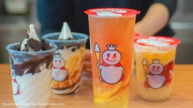 Mixue Menu Lengkap dan Harga Terbaru 2025