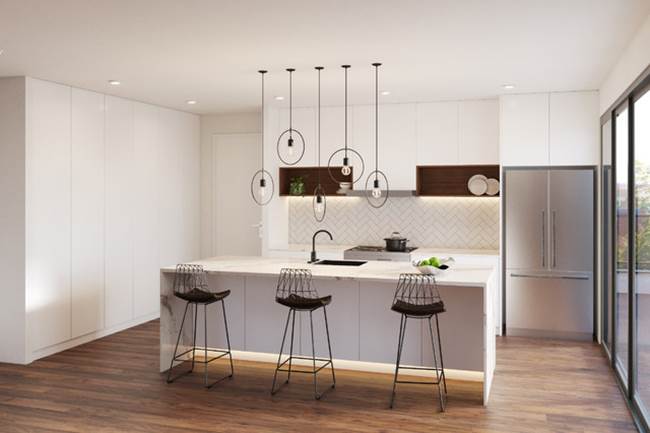 4. Dapur dengan Sentuhan Industrial