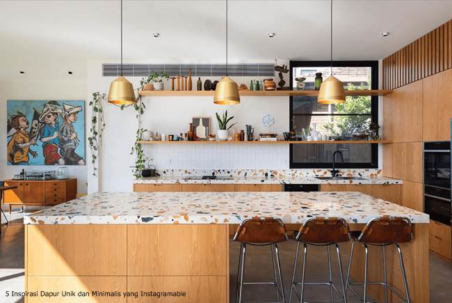 5 Inspirasi Dapur Unik dan Minimalis yang Instagramable