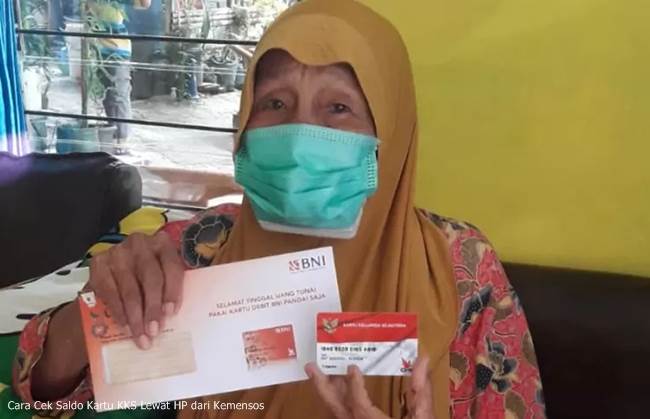 Cara Cek Saldo Kartu KKS Lewat HP dari Kemensos