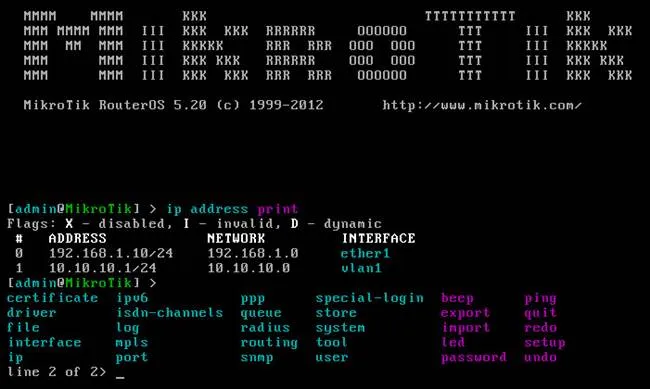 Perintah Dasar Mikrotik CLI Berikut Penjelasannya