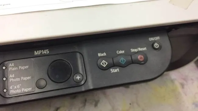Reset Printer Canon MP145