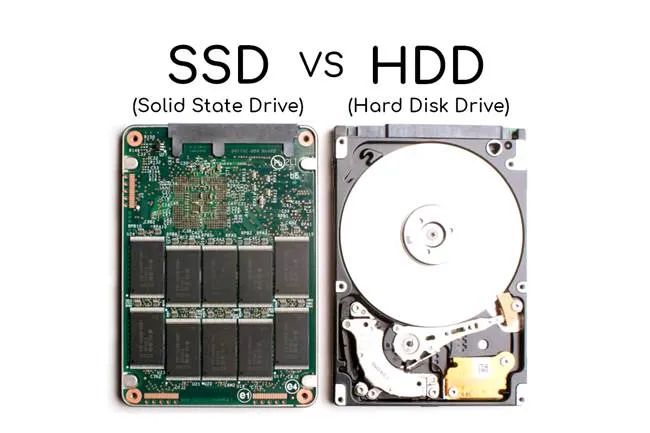 Spesifikasi Hardisk SSD dan HDD